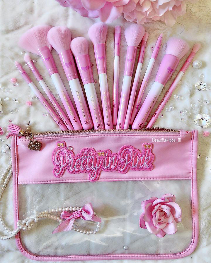 🎀💕𝓟𝓡𝓔𝓣𝓣𝓨 𝓘𝓝 𝓟𝓘𝓝𝓚 𝓶𝓪𝓴𝓮𝓾𝓹 𝓫𝓻𝓾𝓼𝓱 𝓼𝓮𝓽. 💕🎀